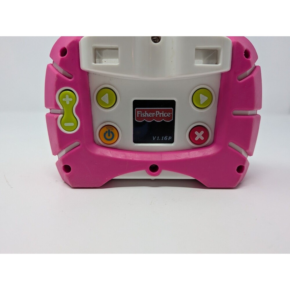 Fisher-Price Kid Tough Digital Camera Pink V2751/V2752 2010 4X Zoom Tested Works - Picture 2 of 9